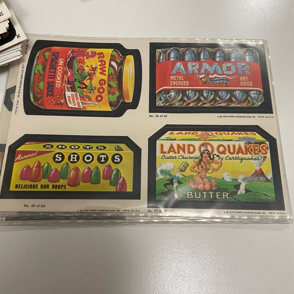 Topps Wacky Packages Assorted Sticker Bundle - Picture 6 of 7